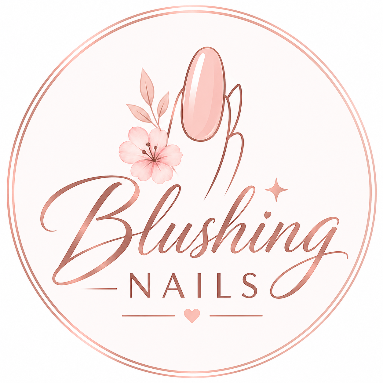 Blushing Nails
